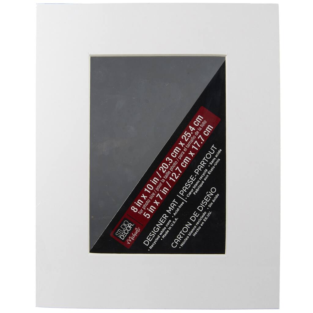 Studio Decor Single Pre Cut Mat 5 X 7